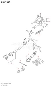 DT25 From 02503K-210001 (P36-)  2012 drawing OPT:ELECTRICAL (E-STARTER)