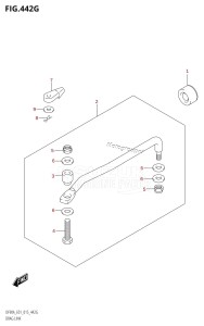 DF90A From 09003F-510001 (E01 E40)  2015 drawing DRAG LINK (DF90A:E01)