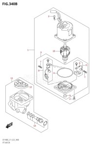 DF140BZG From 14004Z-240001 (E11 E40)  2022 drawing PTT MOTOR (DF140BG,DF140BZG)