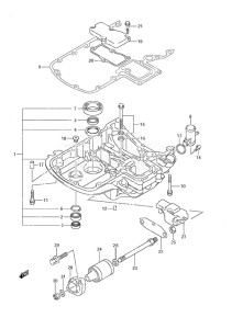 DF 115 drawing Engine Holder