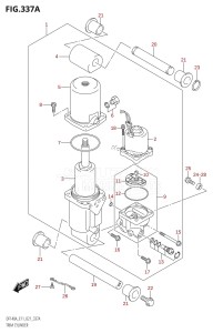 DF115AZ From 11503Z-140001 (E11 E40)  2021 drawing TRIM CYLINDER (DF100AT,DF115AT:E11,DF115AZ:E11)