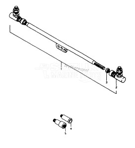 DT35 From 4001-200001 ()  1982 drawing OPTIONAL:TIE ROD