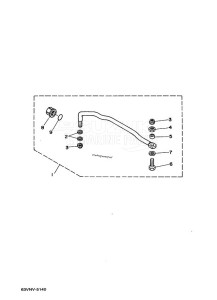 9-9F drawing STEERING-ATTACHMENT