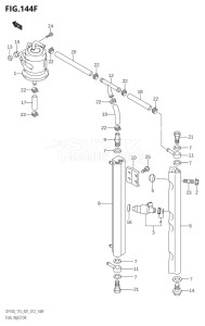 11502Z-210001 (2012) 115hp E01 E40-Gen. Export 1 - Costa Rica (DF115Z) DF115Z drawing FUEL INJECTOR (DF115Z:E40)