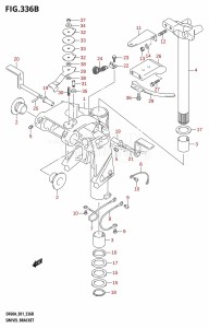 DF50A From 05003F-110001 (E01)  2011 drawing SWIVEL BRACKET (DF40AQH,DF40AT,DF50AT,DF50ATH,DF60AQH,DF60AWQH)