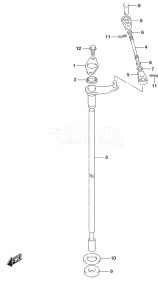 DF 350A drawing Clutch Shaft