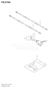 DF9.9A From 00994F-410001 (P03)  2014 drawing OPT:REMOCON CABLE (DF8A:P03)