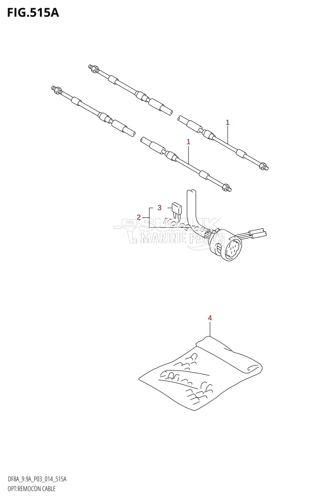 OPT:REMOCON CABLE (DF8A:P03)