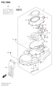 DF350A From 35001F-710001 (E01)  2017 drawing RING GEAR COVER