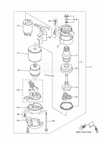 F25DEL drawing STARTING-MOTOR