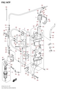 DF225Z From 22503Z-510001 (E01 E40)  2005 drawing FUEL PUMP /​ FUEL VAPOR SEPARATOR (DF225T:E40)