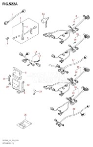 DF200AP From 20003P-610001 (E03)  2016 drawing OPT:HARNESS (1)