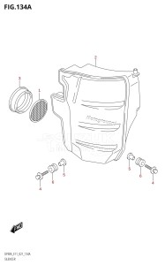 DF80A From 08002F-140001 (E01 E40)  2021 drawing SILENCER