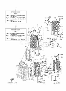 FL250DETU drawing CYLINDER--CRANKCASE-2