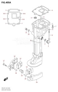 DF9.9A From 00994F-810001 (P01)  2018 drawing DRIVE SHAFT HOUSING