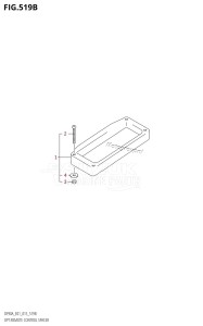 DF80A From 08002F-510001 (E03)  2015 drawing OPT:REMOTE CONTROL SPACER (DF70ATH:E40)