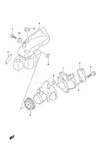 DF 9.9B drawing Inlet Manifold