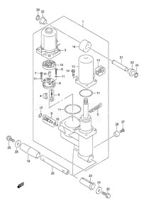 DF 40A drawing Trim Cylinder