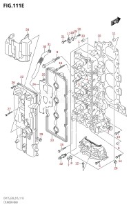 DF150 From 15002F-510001 (E03)  2015 drawing CYLINDER HEAD (DF175T:E03)