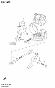 DF40A From 04003F-310001 (E01)  2013 drawing THROTTLE BODY (DF40ATH:E01)