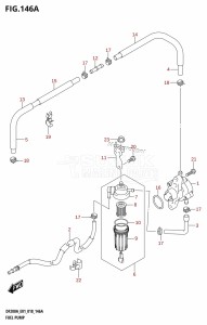 DF225T From 22503F-810001 (E01 E40)  2018 drawing FUEL PUMP (E01)