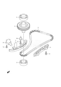 Outboard DF 70A drawing Timing Chain