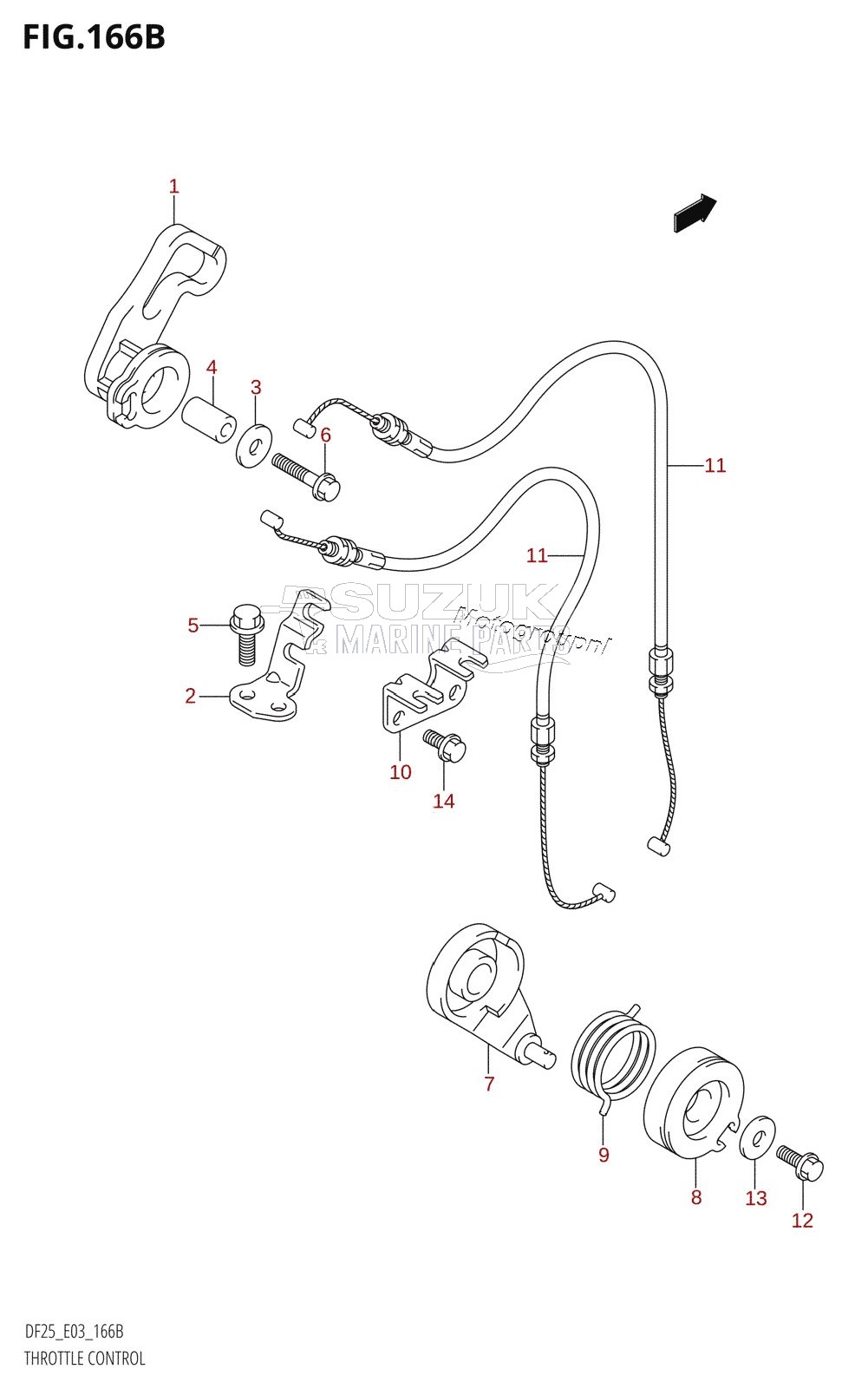 THROTTLE CONTROL (DF25R)