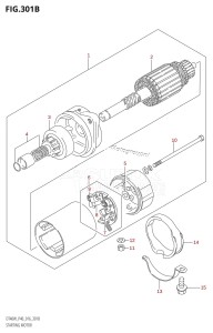 DT40 From 04005K-610001 ()  2016 drawing STARTING MOTOR (DT40W:P90)