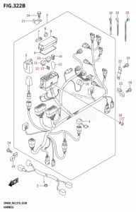 DF60A From 06003F-510001 (E03)  2015 drawing HARNESS (DF50A:E03)