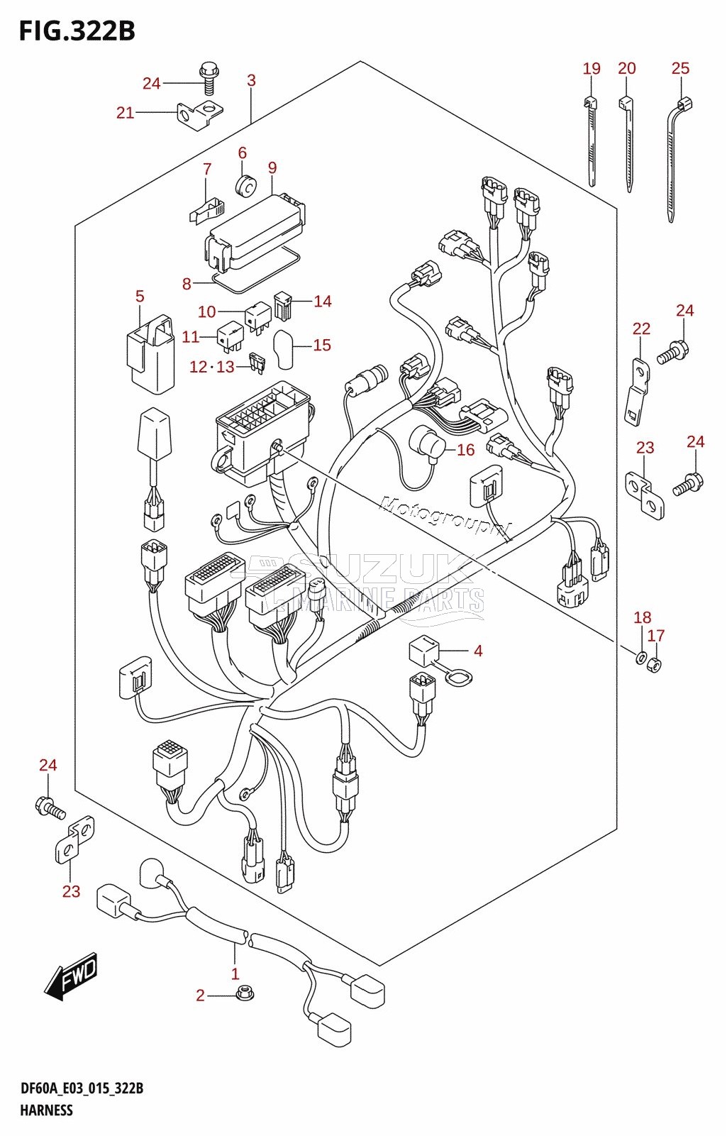 HARNESS (DF50A:E03)