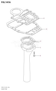 DT9.9 From 00991K-680001 (E13 E36)  2006 drawing EXHAUST TUBE