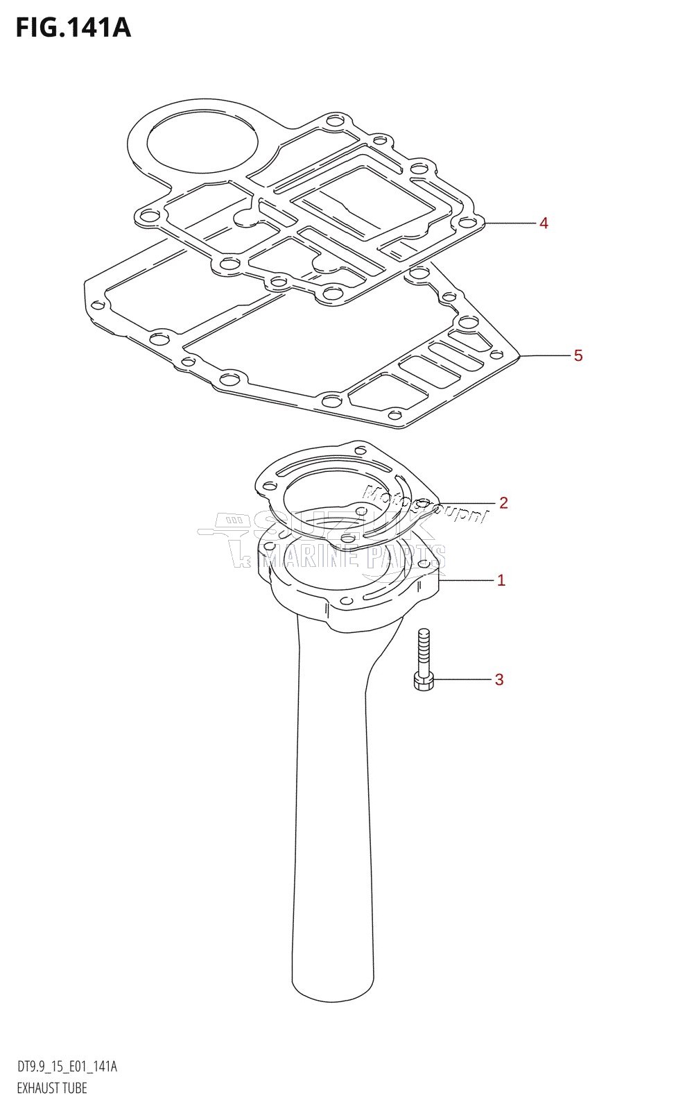 EXHAUST TUBE