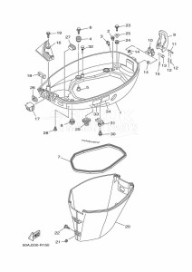 F50DETL drawing BOTTOM-COWLING