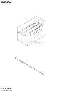 DF9.9B From 00995F-440001 (P01)  2024 drawing OPT:REMOCON CABLE (DF9.9B,DF9.9BR,DF15A,DF15AR,DF15AT,DF20A,DF20AR,DF20AT)