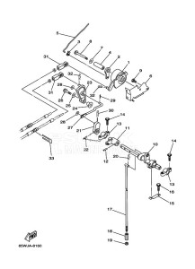 F25AET-NV drawing THROTTLE-CONTROL