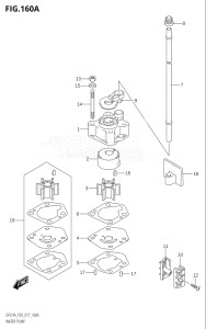 00801F-710001 (2017) 8hp P03-U.S.A (DF8A  DF8AR) DF8A drawing WATER PUMP