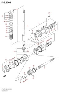 DF140 From 14001F-421001 (E03)  2004 drawing TRANSMISSION (DF140Z)