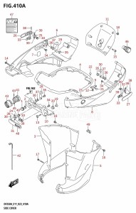 DF325A From 32501F-040001 (E01 E40)  2020 drawing SIDE COVER