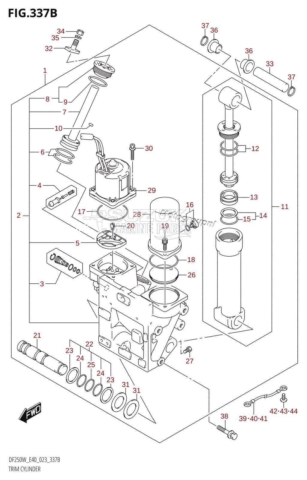 TRIM CYLINDER