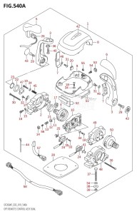 DF175AP From 17503P-910001 (E03)  2019 drawing OPT:REMOTE CONTROL ASSY DUAL