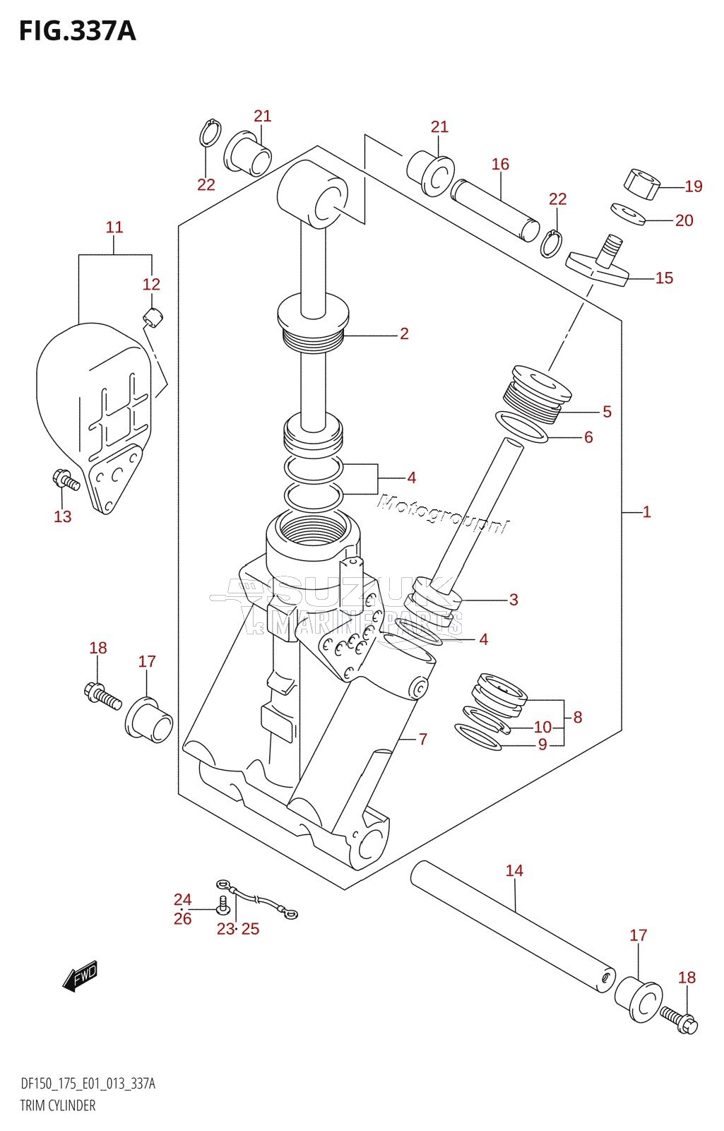 TRIM CYLINDER