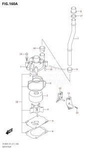 DF200AP From 20003P-710001 (E01 E40)  2017 drawing WATER PUMP (DF200AP:E01)