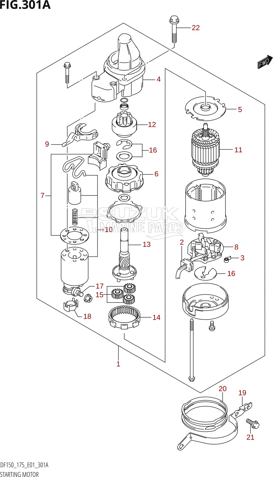 STARTING MOTOR