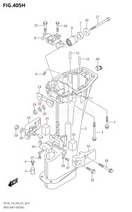 DT9.9A From 00996-610001 (P36 P40 P81)  2016 drawing DRIVE SHAFT HOUSING (DT15A:P81)