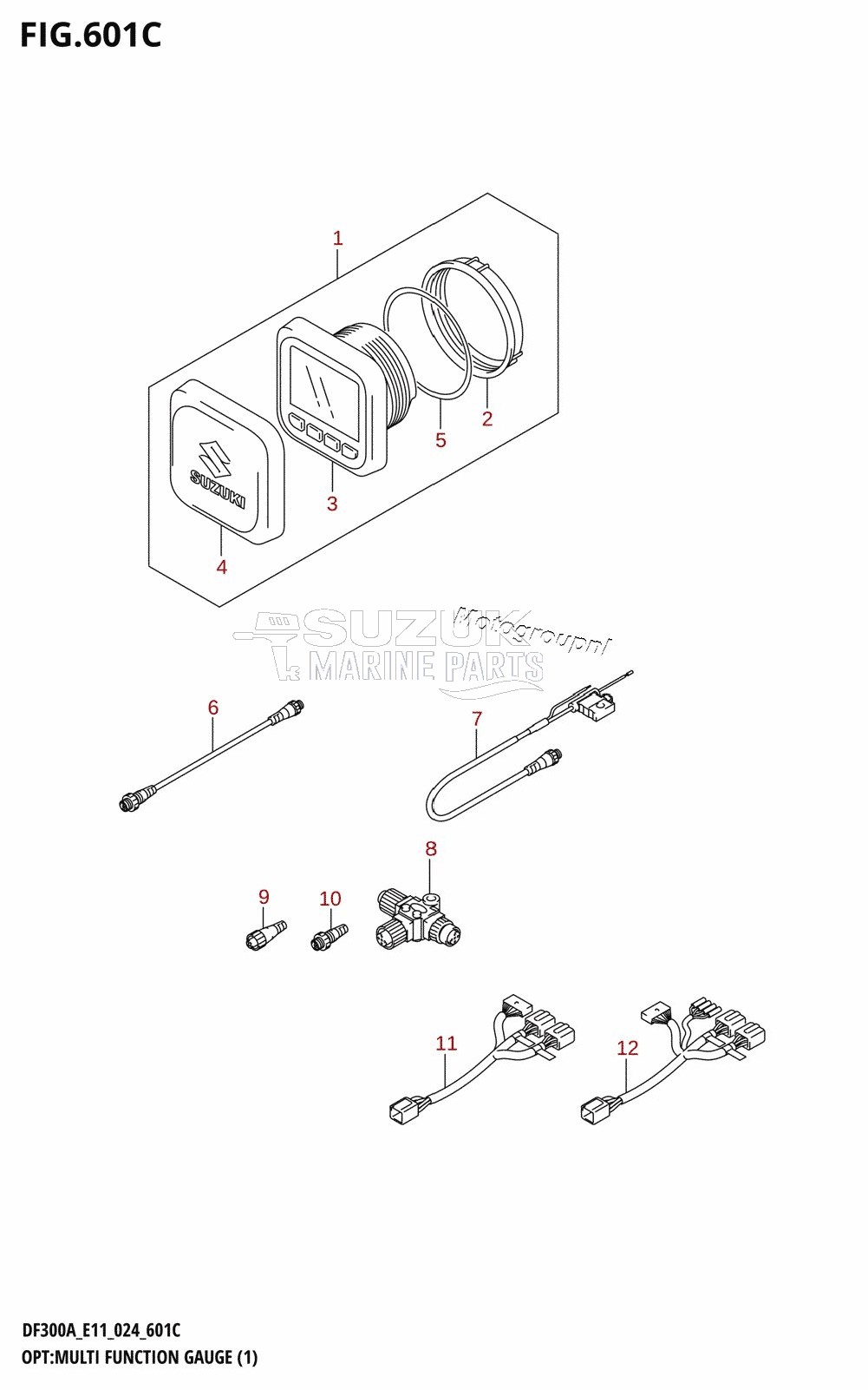 OPT:MULTI FUNCTION GAUGE (1) (E40)