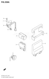 11503Z-410001 (2014) 115hp E03-USA (DF115AZ) DF115AZ drawing PTT SWITCH / ENGINE CONTROL UNIT (DF100AT:E03)