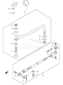 DF140 From 14001F-371001 (E40)  2003 drawing DRAG LINK