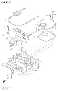 04003F-410001 (2014) 40hp E03-USA (DF40A) DF40A drawing ENGINE HOLDER (DF60A)