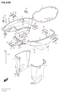 DF150Z From 15002Z-510001 (E03)  2015 drawing SIDE COVER (DF175TG:E03)