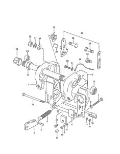 DT 30c drawing Clamp Bracket (1994 to 1997)